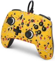 Photo de Manette de jeu filaire PowerA Enhanced Pokémon : Pikachu Moods pour Nintendo Switch/PC