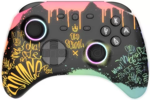 Photo de Manette de jeu sans fil RGB Freaks and Geeks Old School pour Nintendo Switch/PC