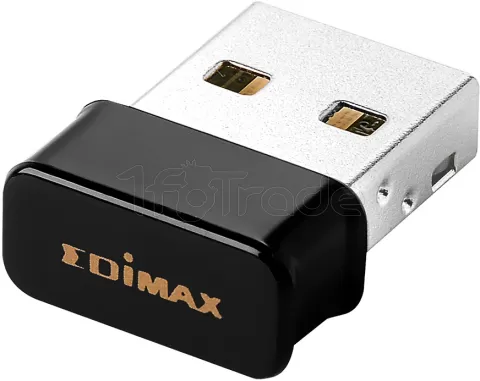 Photo de Mini Carte Réseau Nano USB WIFI + Bluetooth Edimax EW-7611ULB (150N)