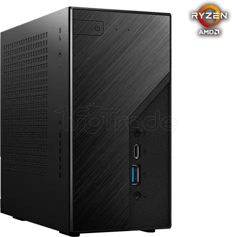 Photo de Mini PC ASRock DeskMini X300 - AMD AM4 (Noir)