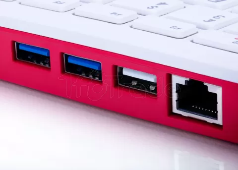 Photo de Mini PC Raspberry Pi 400 AZERTY 4Go DDR4