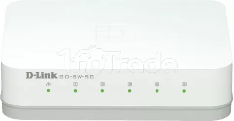 Photo de Mini Switch réseau ethernet Gigabit D-Link GO-SW-5G - 5 ports