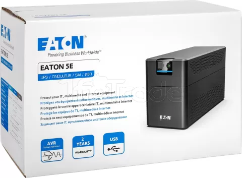 Photo de Onduleur Eaton 5E Gen2 USB - 1200VA (Prise IEC C13)