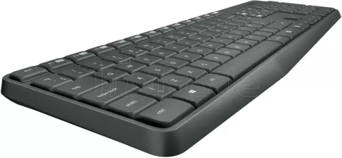 Photo de Pack 2en1 (Clavier/Souris) sans fil Logitech MK235 (Noir)