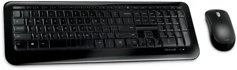 Photo de Pack 2en1 (Clavier/Souris) sans fil Microsoft Wireless Desktop 850 - OEM (Noir)