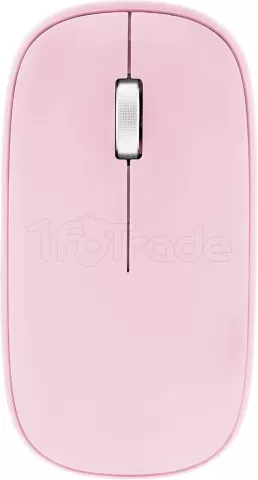 Photo de Pack 2en1 (Clavier/Souris) sans fil T'nB iClick (Rose)