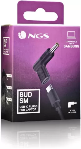 Photo de Pack 3 Embouts USB-C NGS pour ordinateur portable Samsung