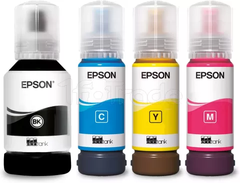 Photo de Pack 4 Cartouches d'encre Epson EcoTank 102 (Noir + Couleurs)