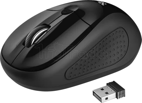 Photo de Pack 4en1 (Clavier/Souris/Casque/Tapis) Trust Primo (Noir)