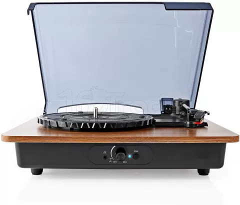 Photo de Platine Vinyle Nedis TURN200BN Bluetooth (Marron)