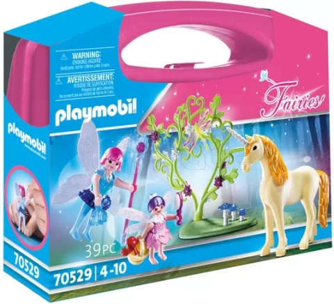 Photo de Playmobil 70529 Magic - Valisette Fées et licorne