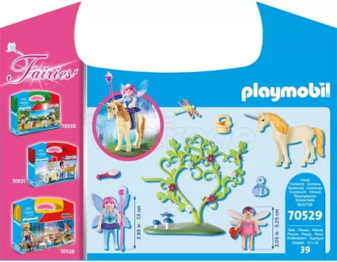 Photo de Playmobil 70529 Magic - Valisette Fées et licorne