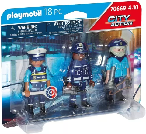 Photo de Playmobil 70669 City Action - Equipe de policiers