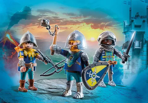 Photo de Playmobil 70671 Novelmore - 3 Chevaliers Novelmore