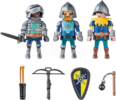 Photo de Playmobil 70671 Novelmore - 3 Chevaliers Novelmore