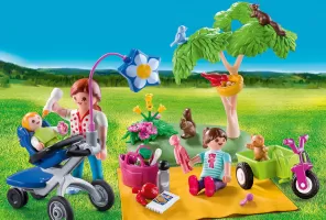 Photo de Playmobil 9103 - Valisette Pique-Nique en Famille