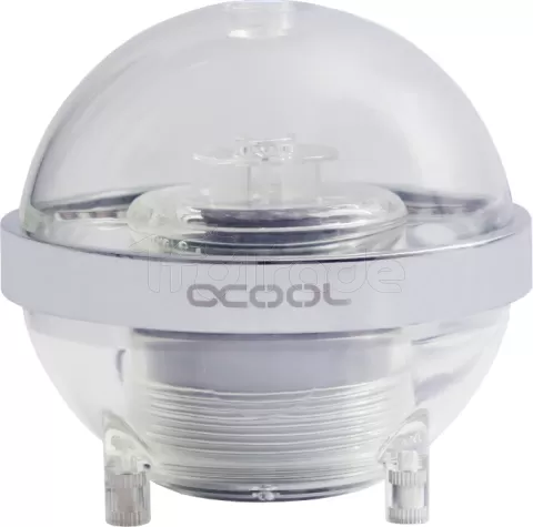 Photo de Pompe Watercooling Alphacool Eisball Digital RGB (Transparent)