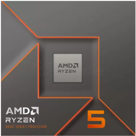 Photo de Processeur AMD Ryzen 5 8400F (4,7Ghz) AM5 - Sans iGPU Version OEM (Tray)