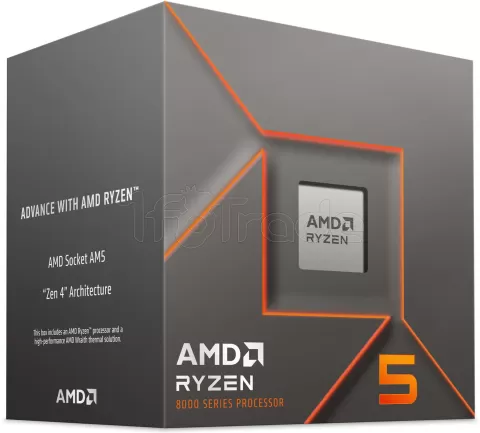 Photo de Processeur AMD Ryzen 5 8400F (4,7Ghz) AM5 - Sans iGPU