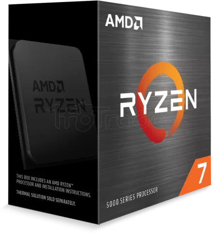 Photo de Processeur AMD Ryzen 7 5800X (4,7 Ghz) AM4 - Sans iGPU