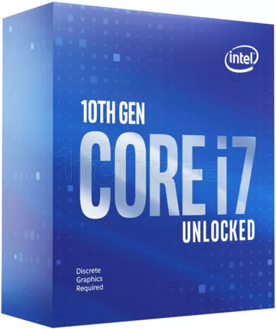 Photo de Processeur Intel Core i7-10700KF (5,1 Ghz) LGA 1200 - Sans iGPU