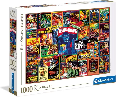 Photo de Puzzle Clementoni - Thriller classics (1000 pièces)