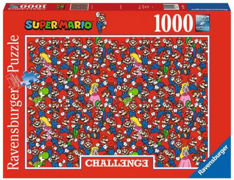 Photo de Puzzle Ravensburger - Challenge : Mario (1000 pièces)