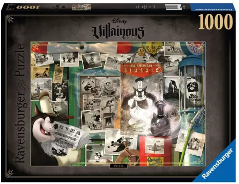 Photo de Puzzle Ravensburger - Collection Disney Villainous : Pete (1000 pièces)