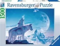 Ravensburger Puzzle 1500 pièces - Mappemonde des animaux