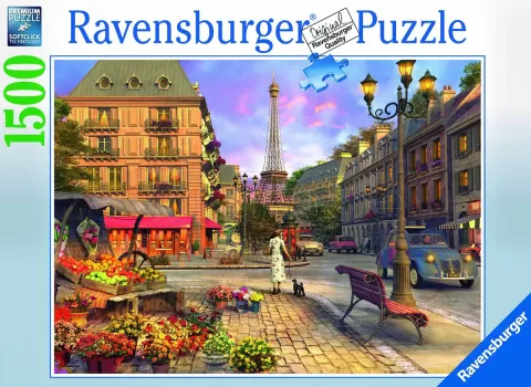 RAVENSBURGER - Puzzle -1500p : Loups Printemps
