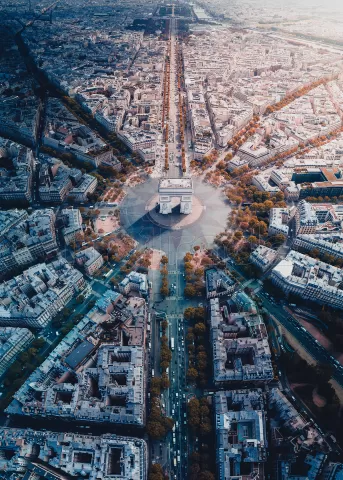 Photo de Puzzle Ravensburger - Paris vue d'en Haut (1000 pièces)