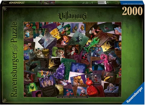 Photo de Puzzle Ravensburger Villainous : Méchants (2000 pièces)