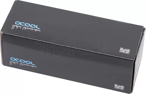 Photo de Raccord autobloquant MF Alphacool Eiszapfen Quick Coupling G1/4 (Noir)