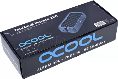 Photo de Radiateur pour Watercooling Alphacool NexXxoS Monsta 280mm (Noir)