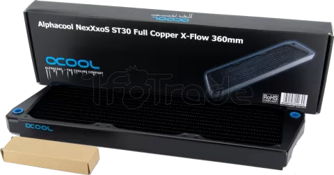 Photo de Radiateur pour Watercooling Alphacool NexXxoS ST30 X-Flow - 360mm (Noir)