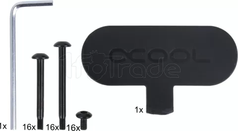 Photo de Radiateur pour Watercooling Alphacool NexXxoS XT45 V2 - 480mm (Noir)