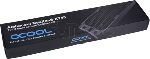 Photo de Radiateur pour Watercooling Alphacool NexXxoS XT45 V2 - 480mm (Noir)