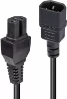 Photo de Rallonge Cable d'Alimentation Lindy C14 vers C15 2m (Noir)