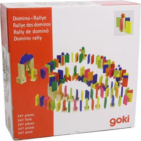 Photo de Rallye des dominos en bois Toys Pure