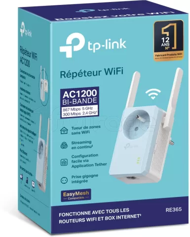 Photo de Répéteur Wifi TP-Link RE365 (AC1200)