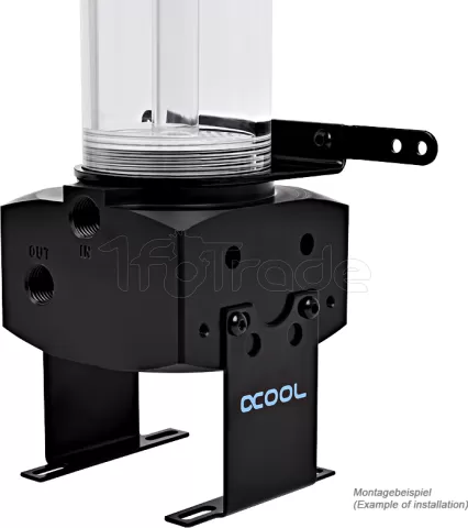 Photo de Réservoir Alphacool Eisbecher D5 150 (Transparent/Noir)