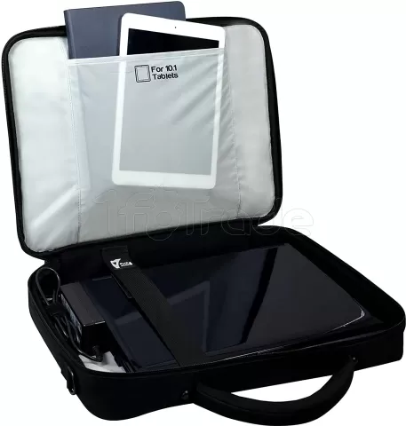 Photo de Sacoche Ordinateur Portable Port Designs Courchevel Clamshell 17,3" max (Noir)