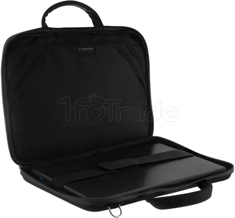 Photo de Sacoche Ordinateur Portable Tucano Darkolor 14" max (Noir)