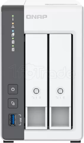 Photo de Serveur NAS Qnap TS-216G - 2 baies (Blanc)