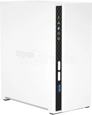 Photo de Serveur NAS Qnap TS-233 - 2 baies (Blanc)