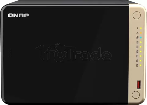 Photo de Serveur NAS Qnap TS-664 8Go - 6 baies (Noir)