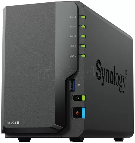 Photo de Serveur NAS Synology Diskstation DS224+ - 2 baies