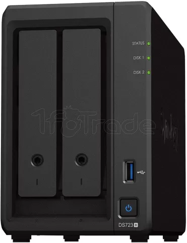 Photo de Serveur NAS Synology Diskstation DS723+ - 2 baies