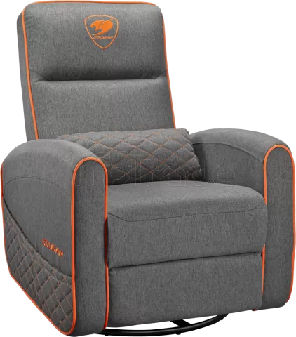 Photo de Sofa Cougar Fidom (Gris/Orange)