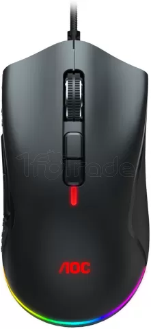 Photo de Souris filaire Gamer AOC GM530 RGB (Noir)